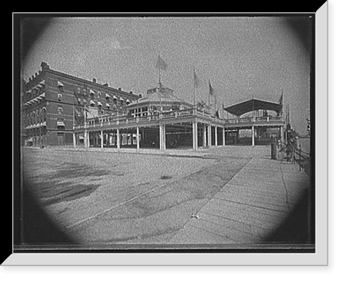 Historic Framed Print, [Wayne Hotel and pavilion, Detroit, Mich.] - 3,  17-7/8" x 21-7/8"