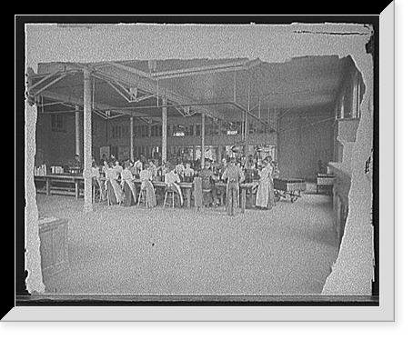 Hiram Walker & Sons, employees at bottling works, Walkerville, Ont, Antique Poster
