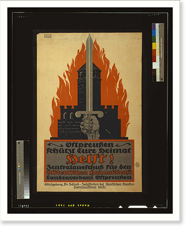 Helft! Ostpreussen schuumltzt eure Heimat. Zentralausschuss fuumlr den Ostdeutschen Heimatdienst Landesverband Ostpreussen. Lotte Haack, Historic Print
