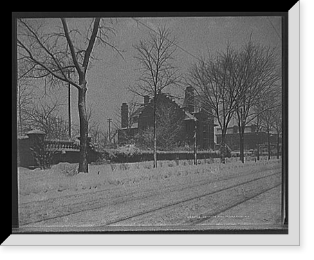 George Gough Booth residence, Detroit, Mich. - 3, Historic Print