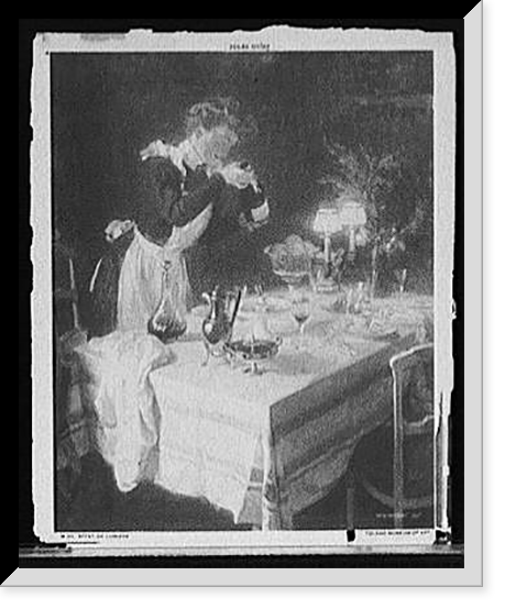 Historic Framed Print, Effet de lumiere,  17-7/8" x 21-7/8"