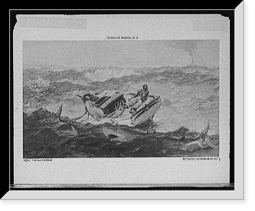 Historic Framed Print, The gulf stream,  17-7/8" x 21-7/8"