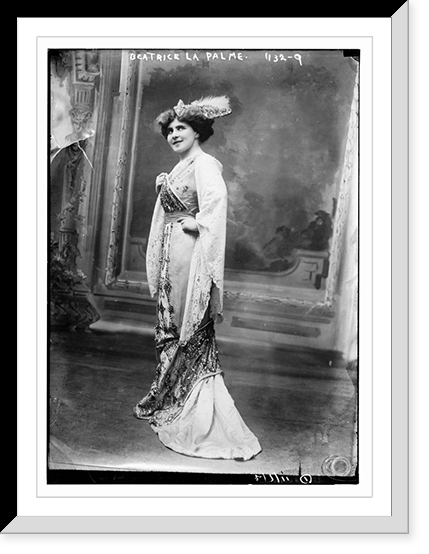 Historic Framed Print, Beatrice La Palme - 2,  17-7/8" x 21-7/8"
