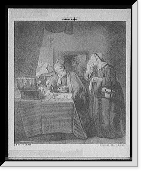 The usurer, Vintage Wall Art