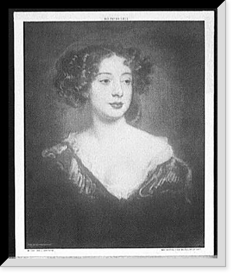 Nell Gwyn, head-and-shoulders portrait Classic, Vintage Poster