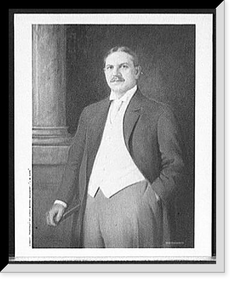 Judge Morse Rohnert, three-quarter length portrait, Antique Wall Art