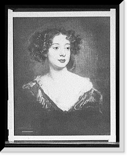 Nell Gwyn, head-and-shoulders portrait - 2 Classic, Antique Print