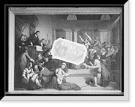 Trial of George Jacobs of Salem for witchcraft, Vintage Wall Art