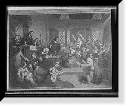 Trial of George Jacobs of Salem for witchcraft, Antique Wall Art
