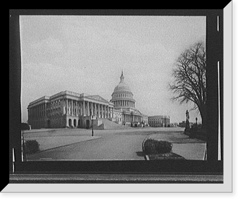 Historic Framed Print, The Capitol at Washington - 3,  17-7/8" x 21-7/8"