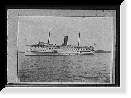 Historic Framed Print, Governor Cobb, Lubec, Me.,  17-7/8" x 21-7/8"