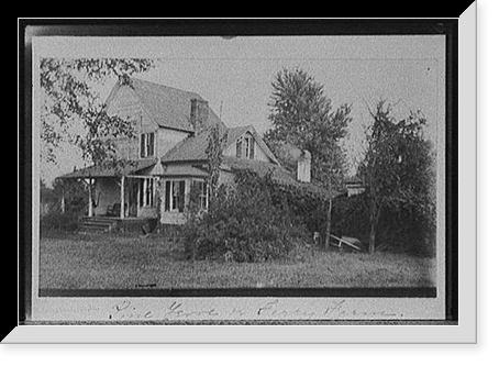 Pine Grove or Ferry Farm, Fredericksburg, Va, Antique Poster