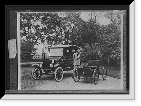 First and ten millionth Ford Classic, Antique Wall Art