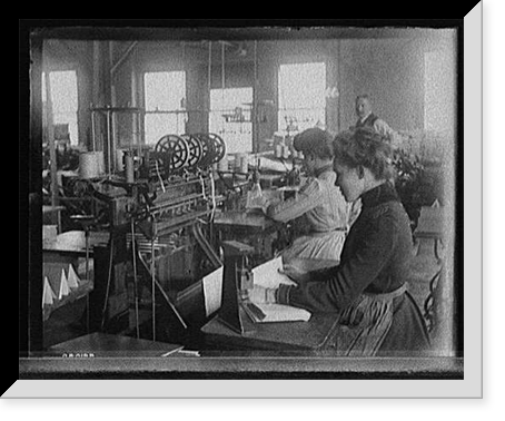 Historic Framed Print, [Richmond & Backus Co. bindery, Detroit] - 2,  17-7/8" x 21-7/8"