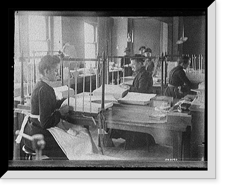 Historic Framed Print, [Bookbinding, Richmond & Backus Co., Detroit, Mich.],  17-7/8" x 21-7/8"