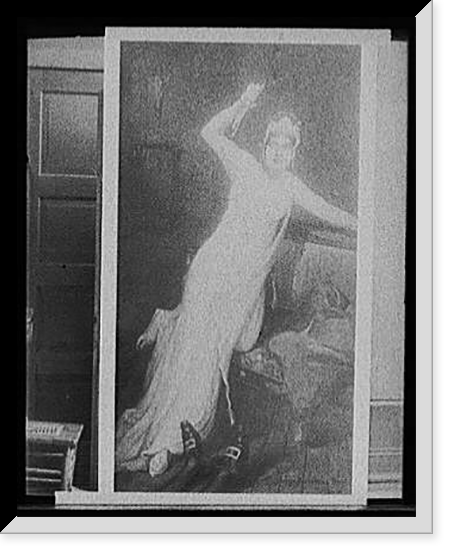 Geraldine Farrar in La Tosca - 2, Historic Print