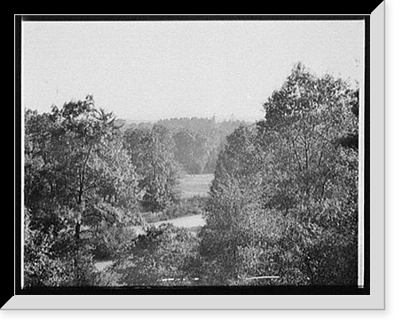 Golf course in the mountains, possibly a New York resort Classic, Vintage Wall Art