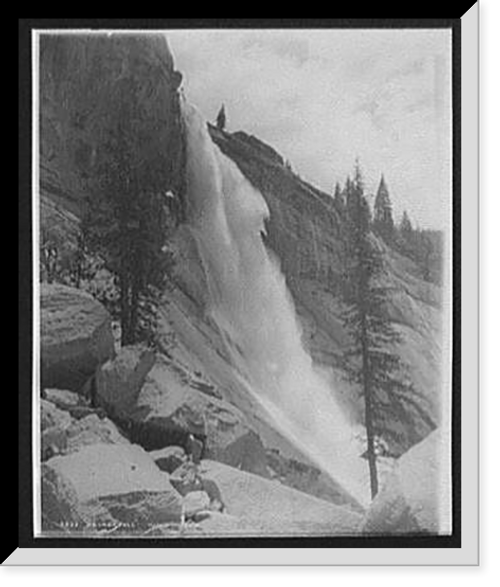 Historic Framed Print, Nevada Fall,  17-7/8" x 21-7/8"