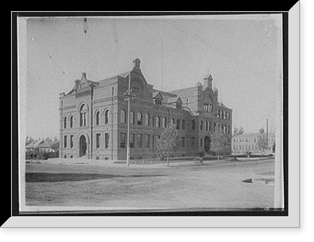 Throop Institute, Pasadena, Antique Print