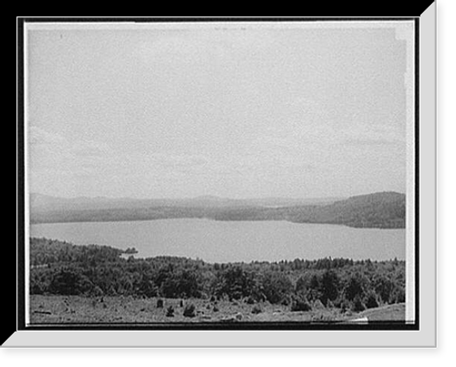 Historic Framed Print, Lake Winnipesaukee, N.H. - 4,  17-7/8" x 21-7/8"