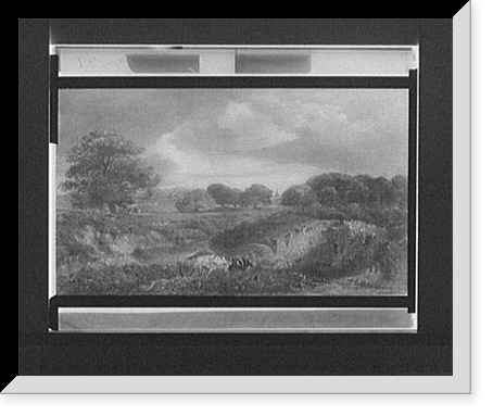 Sandpits at Hampstead Classic, Vintage Print