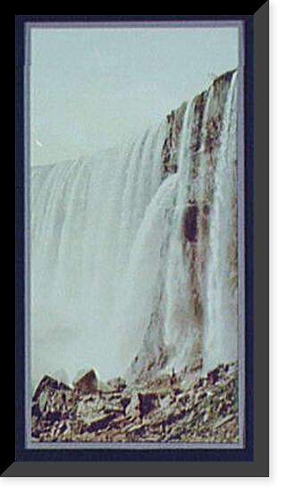 Niagara, Falls from below? Classic, Vintage Wall Art