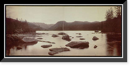 Lake de Amalia, Wy, Vintage Print