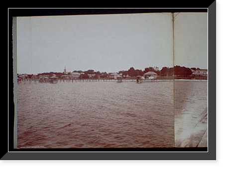 Historic Framed Print, Pass Christian, Miss. - 5,  17-7/8" x 21-7/8"