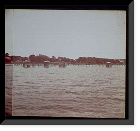 Historic Framed Print, Pass Christian, Miss. - 8,  17-7/8" x 21-7/8"