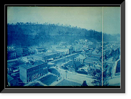 Hot Springs, Ark. from tower of Eastman Hotel - 4, Historic Reproduction