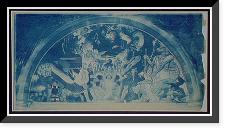 The Children of Isreal i.e. Israel, Sargent, Boston Library Classic, Antique Poster