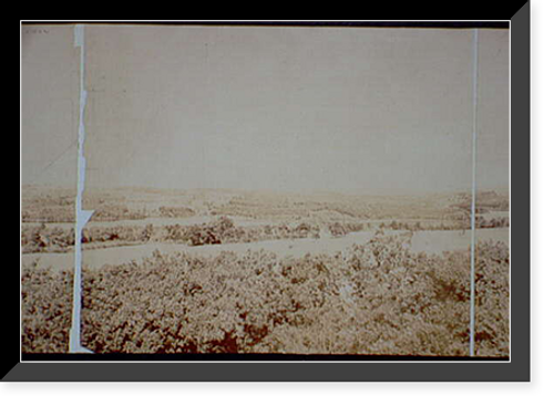 Historic Framed Print, Poland Spring From the Maine State Building - 5,  17-7/8" x 21-7/8"