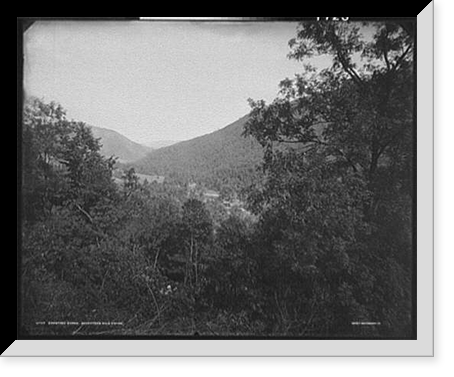 Crabtree gorge, seventeen mile grade, Vintage Wall Art