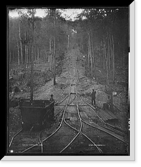 Historic Framed Print, Elk Mountain coal mines - 2,  17-7/8" x 21-7/8"