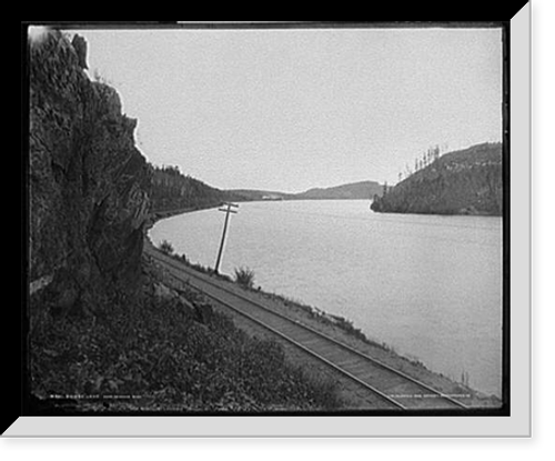 Historic Framed Print, Goose Lake, near Negaune[e], Mich.,  17-7/8" x 21-7/8"