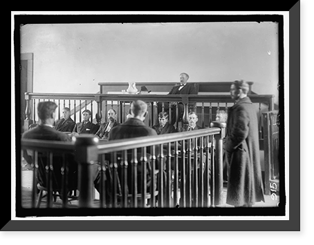 FEUD. SCENES IN VIRGINIA MOUNTAIN TOWN AT TRIAL AFTER FEUD - 13, Historic Reproduction
