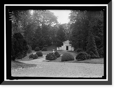 Historic Framed Print, [ARLINGTON NATIONAL CEMETERY. VIEWS],  17-7/8" x 21-7/8"