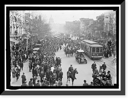 WOMAN SUFFRAGE. HIKERS ARRIVING FROM NEW YORK - 4, Historic Print