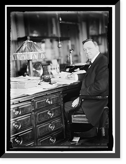 Historic Framed Print, DANIELS, JOSEPHUS. SECRETARY OF THE NAVY, 1913-1921 - 5,  17-7/8" x 21-7/8"