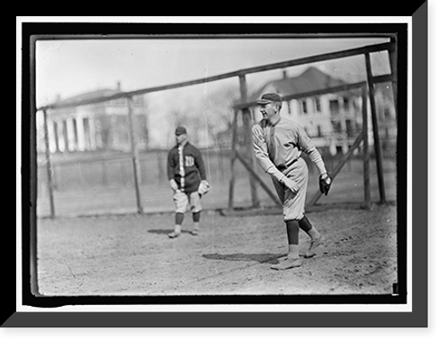 Historic Framed Print, [George McBride, Washington AL (baseball)],  17-7/8" x 21-7/8"
