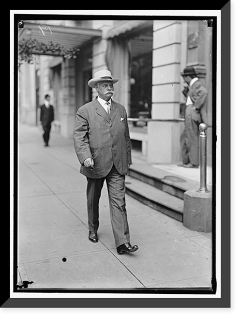 Historic Framed Print, FLETCHER, DUNCAN UPSHAW. SENATOR ROM FLORIDA, 1909-1936,  17-7/8" x 21-7/8"