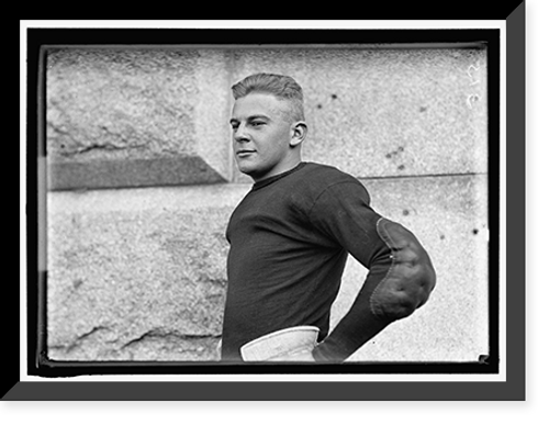 Historic Framed Print, FOOTBALL. NAVAL ACADEMY: TEAM, PLAYERS, COACH, ETC. - 16,  17-7/8" x 21-7/8"