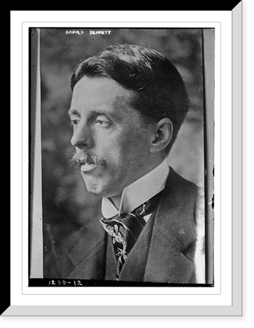 Historic Framed Print, Arnold Bennett - 2,  17-7/8" x 21-7/8"