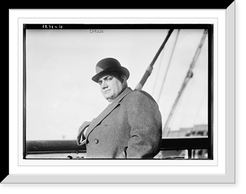 Historic Framed Print, Enrico Caruso,  17-7/8" x 21-7/8"