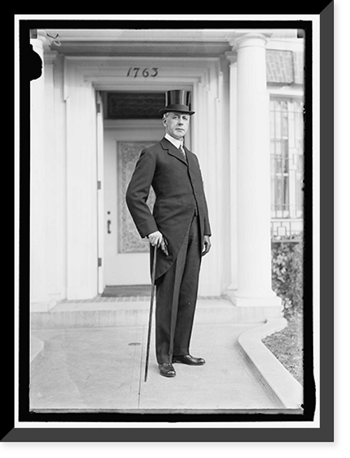 Historic Framed Print, PITNEY, MAHLON H. ASSOCIATE JUSTICE, U.S. SUPREME COURT, 1912-1922 - 4,  17-7/8" x 21-7/8"