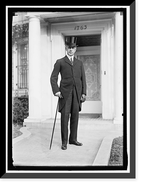 Historic Framed Print, PITNEY, MAHLON H. ASSOCIATE JUSTICE, U.S. SUPREME COURT, 1912-1922 - 5,  17-7/8" x 21-7/8"