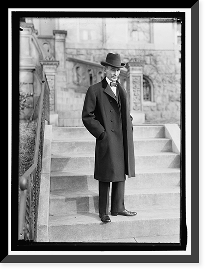 Historic Framed Print, DAY, WILLIAM RUFUS. SECRETARY OF STATE, 1898; ASSOCIATE JUSTICE OF SUPREME COURT, 1902-1922 - 3,  17-7/8" x 21-7/8"