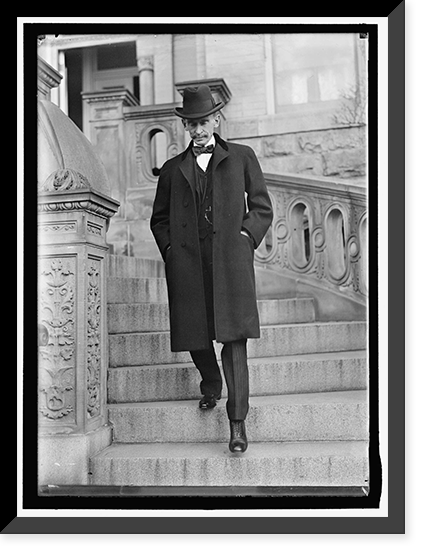 Historic Framed Print, DAY, WILLIAM RUFUS. SECRETARY OF STATE, 1898; ASSOCIATE JUSTICE OF SUPREME COURT, 1902-1922 - 4,  17-7/8" x 21-7/8"