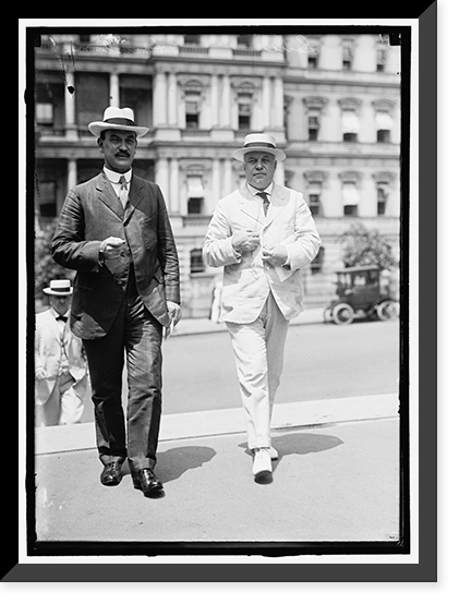 LANE, FRANKLIN K. INTERSTATE COM. COMMR., 1905-1913. SEC. OF INTERIOR, 1913-1920. RIGHT, Historic Print