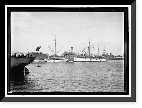 Historic Framed Print, [Veracruz, Mexico?],  17-7/8" x 21-7/8"